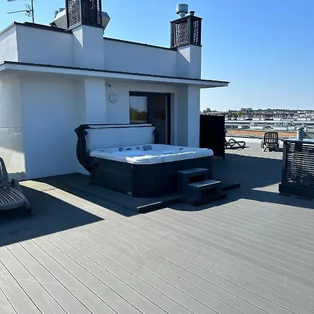 Apartman Brand New !!! Baltic Marina Sauna & Fitness Apartments- Royal Apartments, Polnische Ostsee